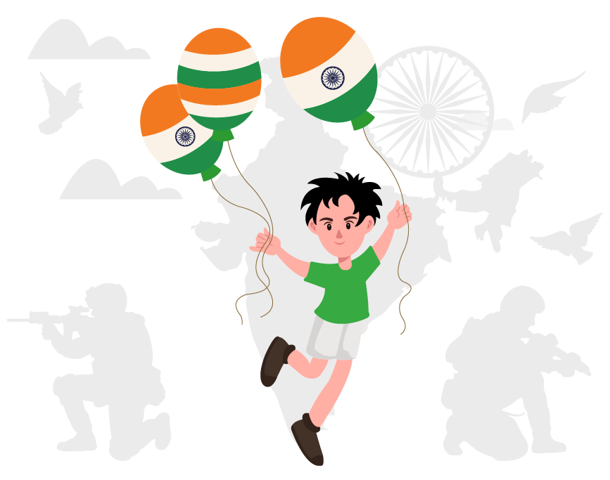 Indian Flag Balloon